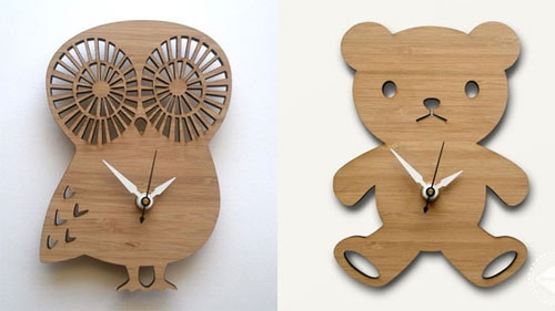 ceasurile din lemn