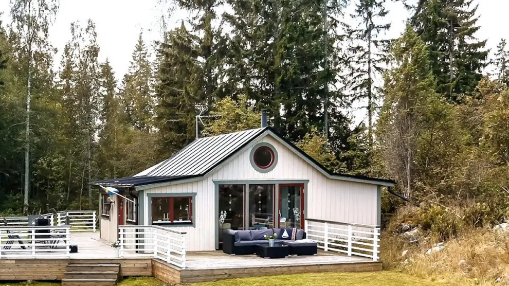 maison de vacances en bois