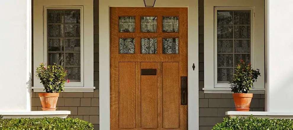 wooden doors