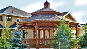 wooden gazebos