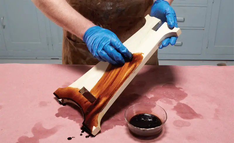 wood staining