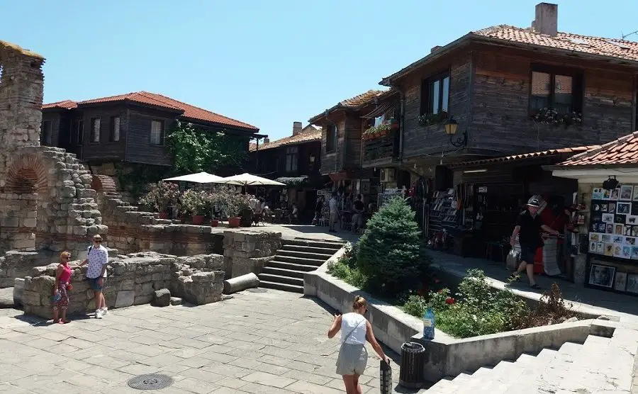 old wooden houses