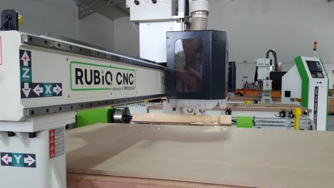 División CNC de RUBIQ en WOOD IQ