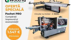 oferta speciala wood iq, circular cu incizor, masina de aplicat cant