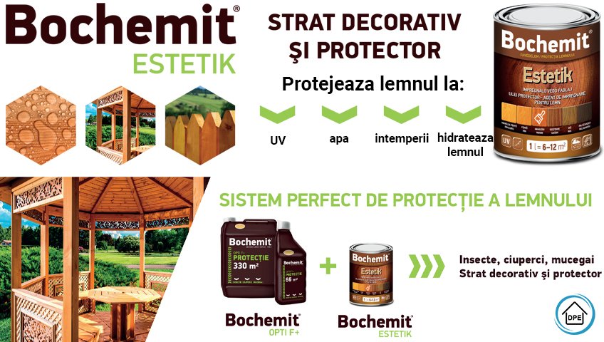 uleiuri colorate pentru protectia lemnului estetik bochemit