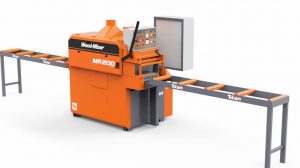 Wood-Mizer MR200 Doppio albero con tavolo di carico/scarico