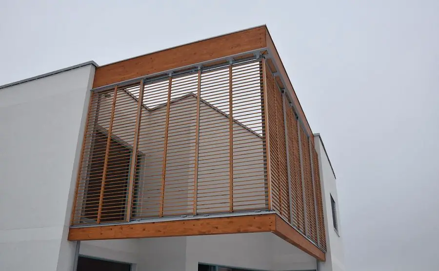 passive house on wooden structure litarh