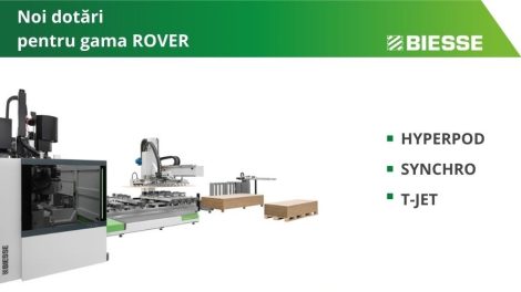 Gama Rover CNC Grupo de acessórios Biesse