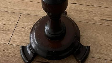 refurbishment of old lamp with stale smell