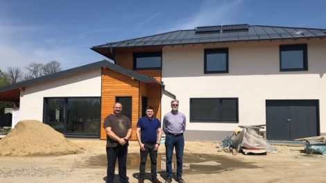 passive house certification house near the lake Litarh