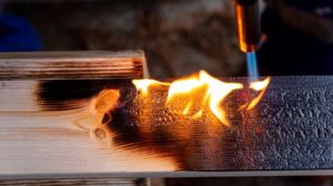 Technika wypalania drewna Shou Sugi Ban