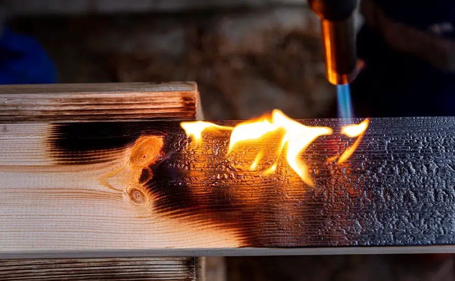 Técnica de quemado de madera Shou Sugi Ban