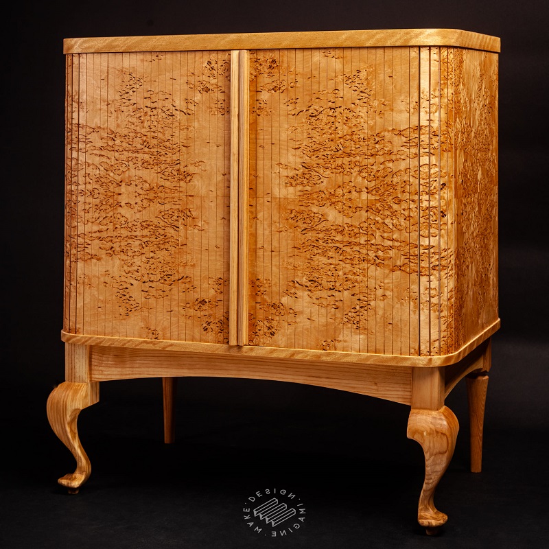 Wooden furniture made by Radu Vădan