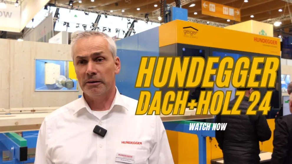 HUNDEGGER at DACH+HOLZ 2024