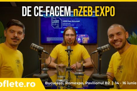 I partner di nZEB Expo, Marius Șoflete, Daniel Tudor, Mihai Cima