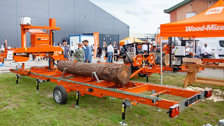 Serra de trança eléctrica a bateria LT15 Wood-Mizer Wood-Mizer