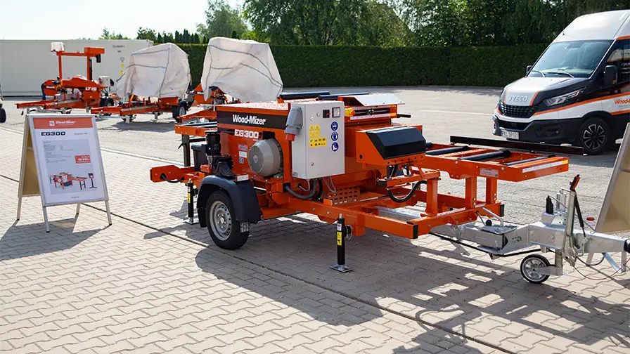 Scie circulaire multi-lames EG300 mobile Wood-Mizer