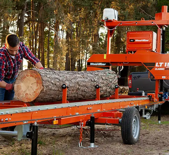 Serra portátil a bateria Wood-Mizer LT15