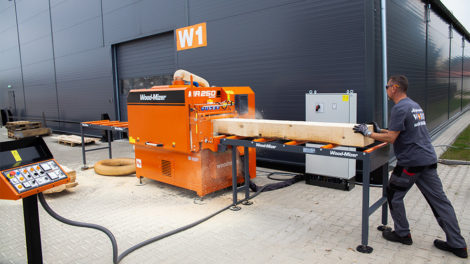 Pilarka wielopiłowa MR250 Wood-Mizer Multi-blade multi-rip